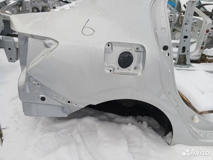 Крыло заднее правое, Renault Logan (2) 2014