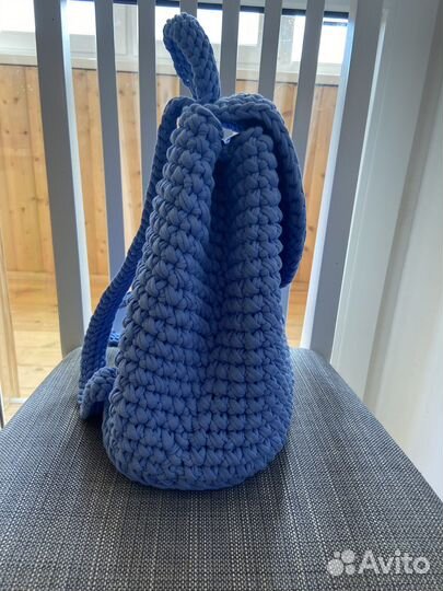 Рюкзак женский вязаный