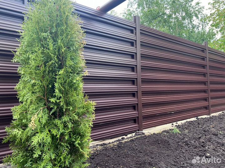 Забор жалюзи