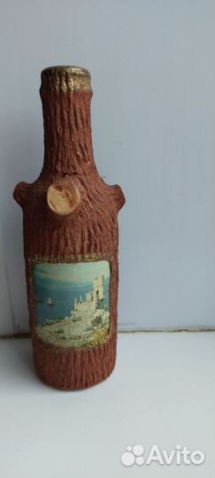 Декоративная бутылка СССР