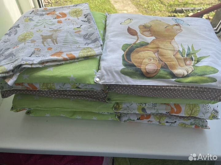 Бортики в кроватку