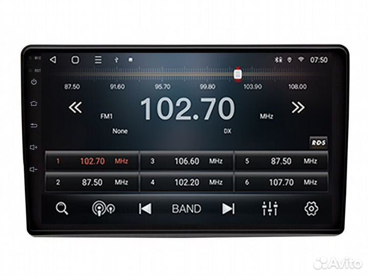 Магнитола Mstar TS109128A для LADA Granta 2011-17