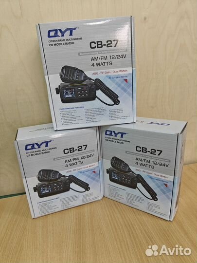Автомобильная рация QYT CB-27 дальнобойщики