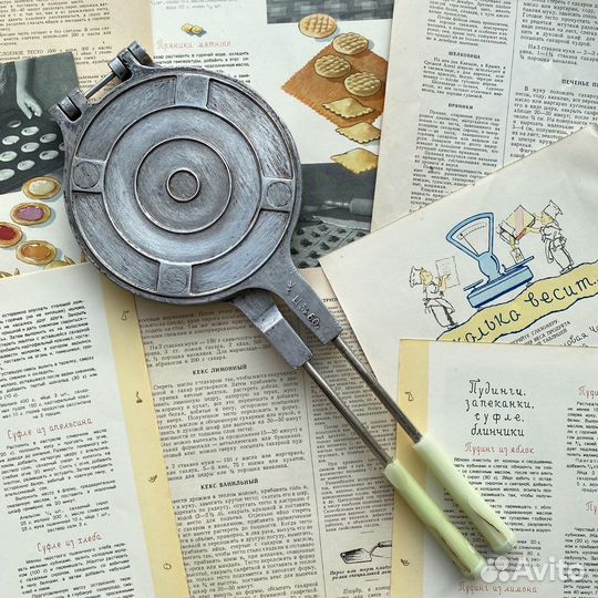 Вафельница СССР форма для выпечки