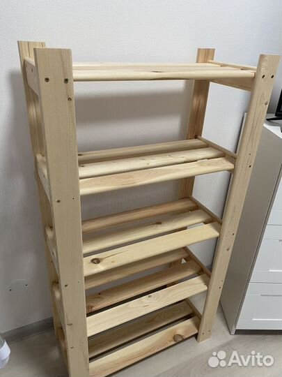 Стеллаж деревянный