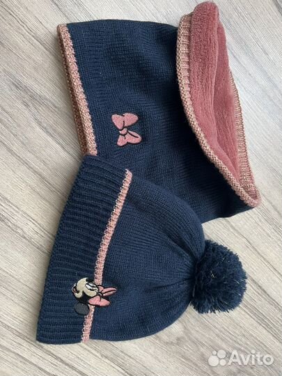 Шапка и снуд для девочки