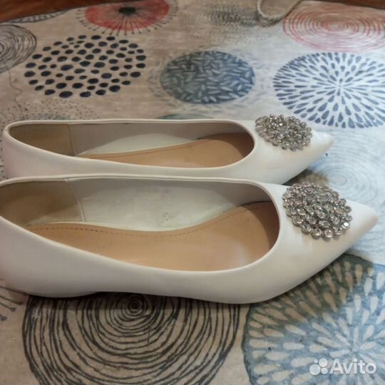 Туфли женские свадебные 40 размер
