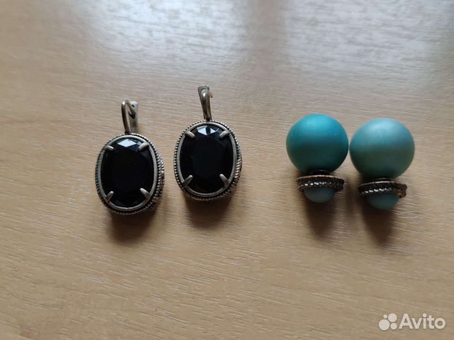 Серьги из мельхиора с натуральным камнем купить в Барнауле | Личные ...