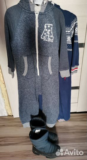 2 комбинезона Next 104рр и сапожки Nordman 28рр