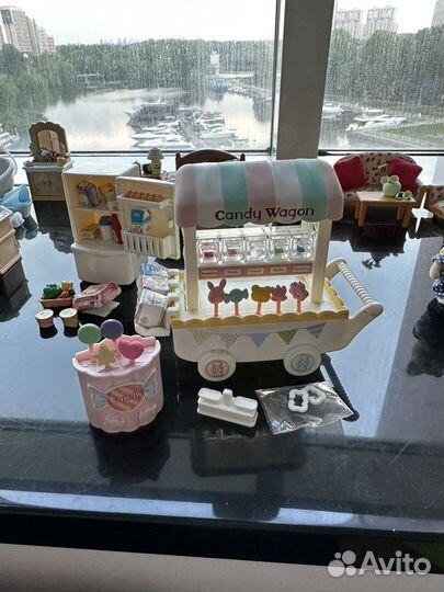 Sylvanian families большой дом со светом