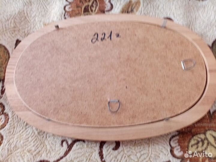 Рамка овальная