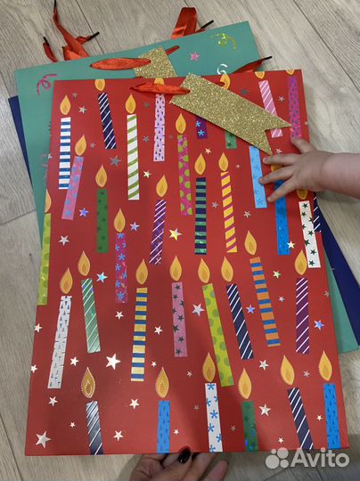 Большой подарочный пакет