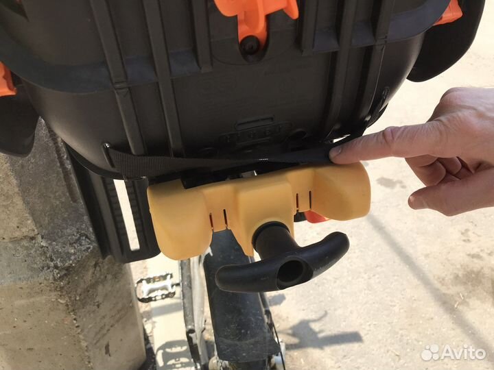 Велокресло bellelli детское