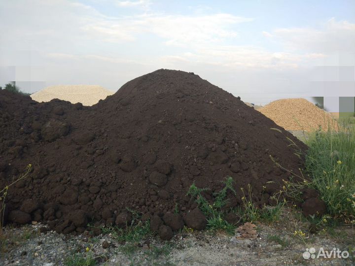 Чернозем, грунт технический