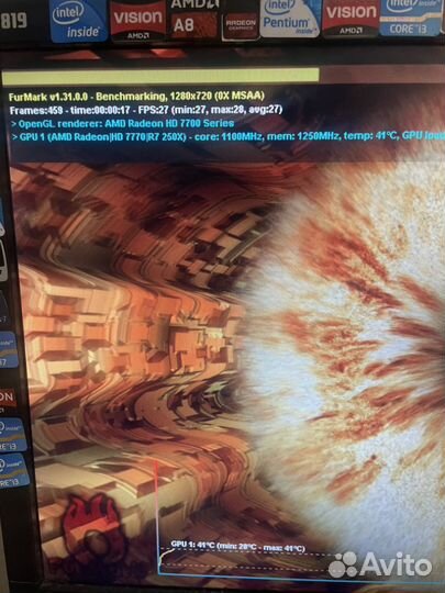 Видеокарта ATi HD 7770 1Gb