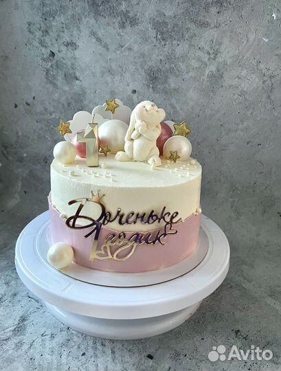 Топпер для торта на 1 годик