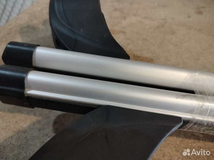 Багажник Atlant на крышу Renault Kaptur, Аэро дуги