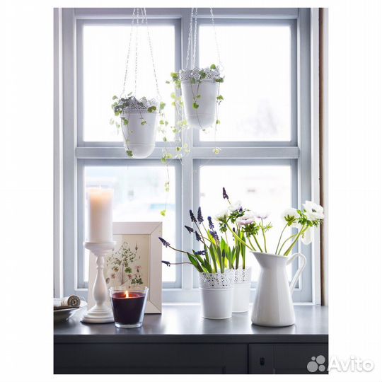 IKEA Кашпо С Поддоном Skurar