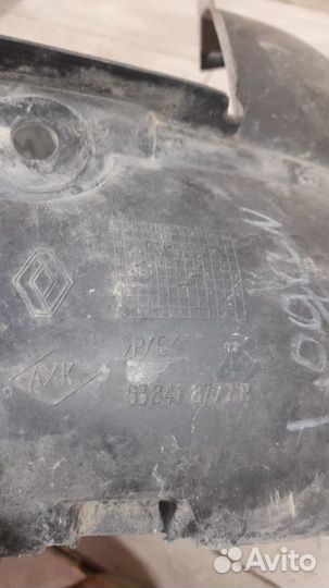 Подкрылок передний правый Renault Logan 2 С 2012