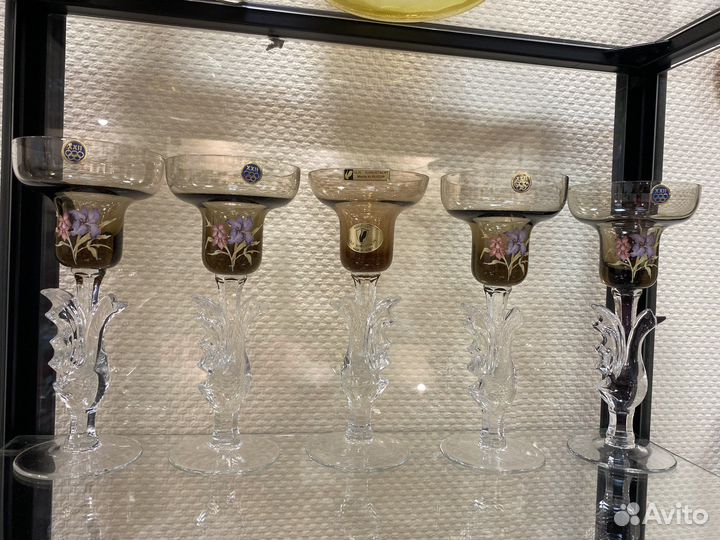 Хрустальные подсвечники и не только винтаж