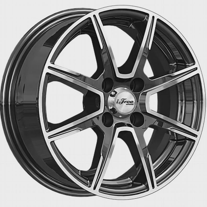 Диски iFree Майями 5.5x14 4x100 ET40 D60.1 Блэк Джек