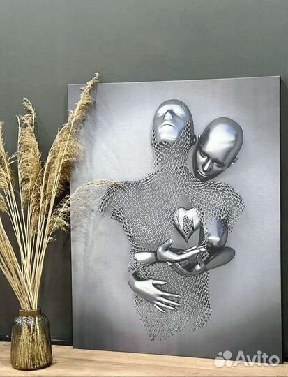 Популярная картина на холсте 3D Love art Самара