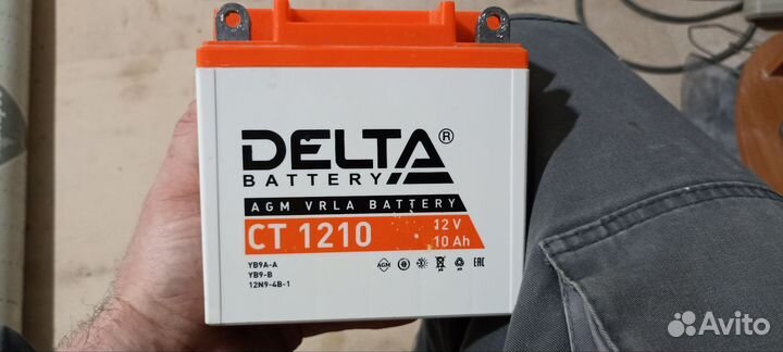 Аккумулятор delta ct 1210