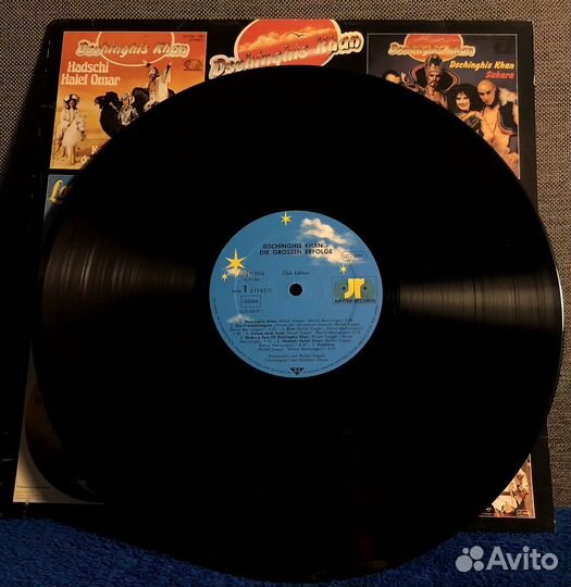 Винтажная виниловая пластинка LP Dschinghis Khan