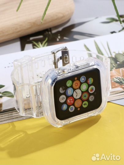 Apple watch (ремешок силикон)