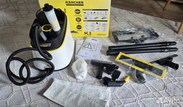 Пароочиститель Karcher SC 3 Deluxe EasyFix Premium