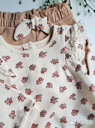 Новый комплект для девочки C&A 74