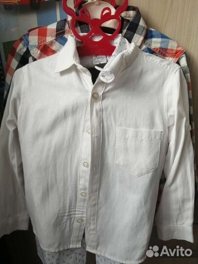 Рушашки детские 4 шт в одни руки