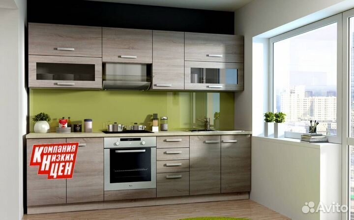 Кухонный гарнитур эконом класса. Рассрочка