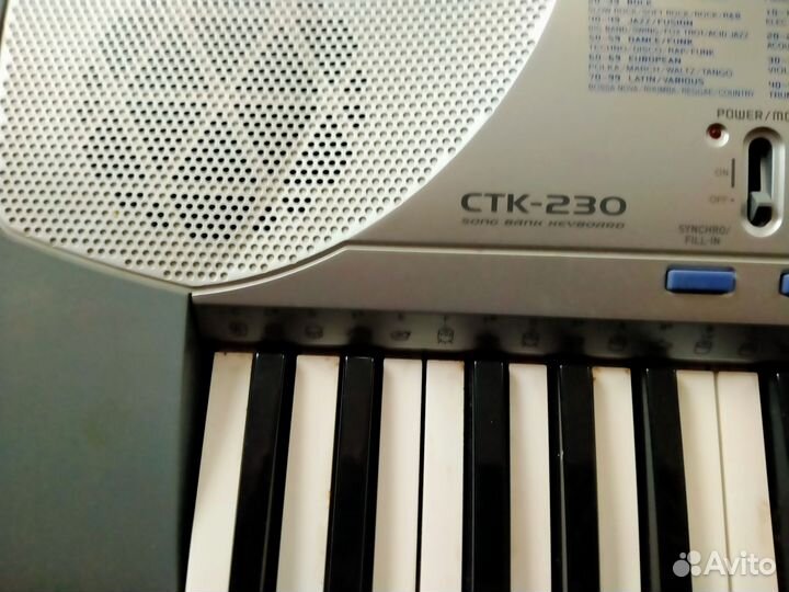 Синтезатор casio ctk 230