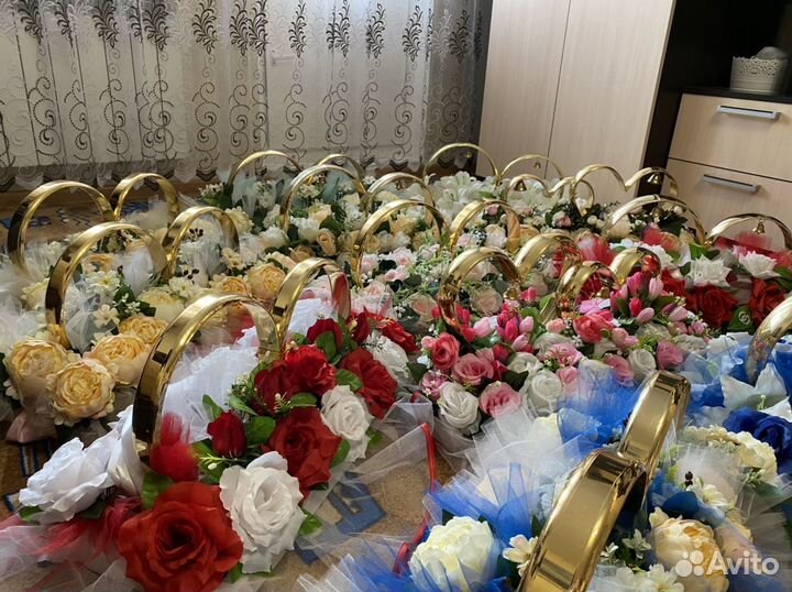 Свадебные кольца на авто