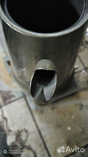 Старинный заварочный чайник, латунь