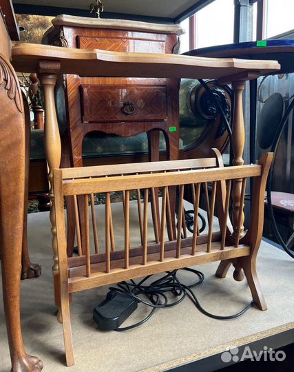 Газетница. Антиквариат. Мебель из массива. Винтаж