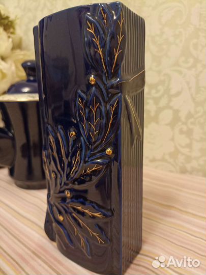 Кобальтовый чайный сервиз СССР разделяю