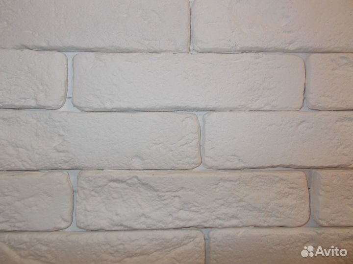 Гипсовая декоративная плитка под кирпич