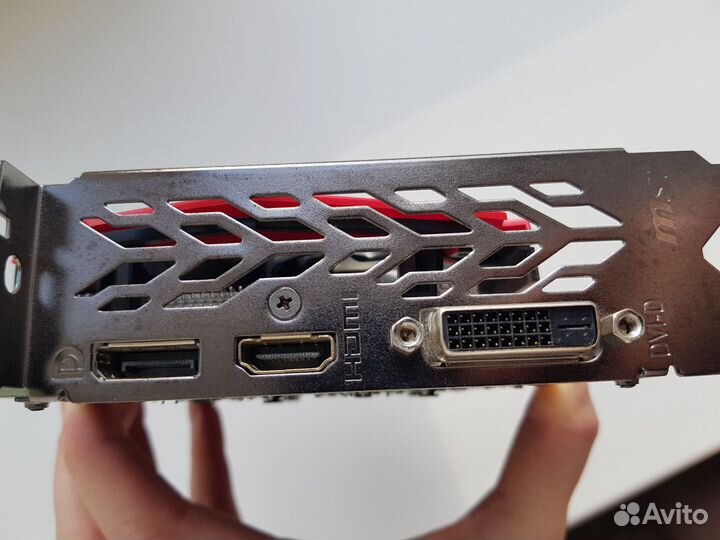 Видеокарта MSI 1050ti