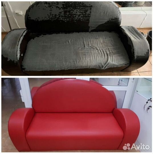 Перетяжка и ремонт мебели на дому