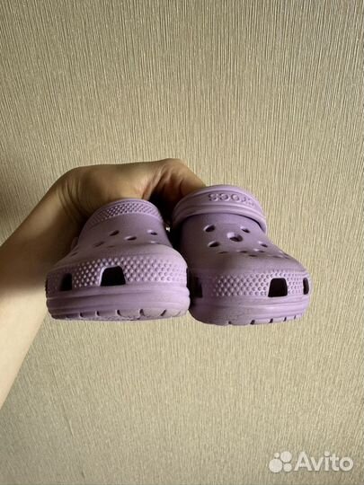 Сабо детские Crocs Classic Clog C9 2 пары