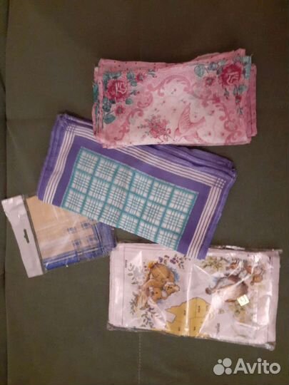 Носовые платки женские, мужские