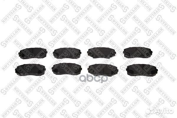 000 345B-SX колодки дисковые передние Mitsubis