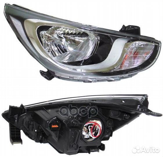 221-1160rmldem2 фара правая Hyundai Solaris 10