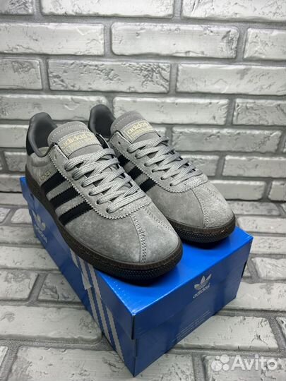 Кроссовки adidas spezial munchen hamburg grey