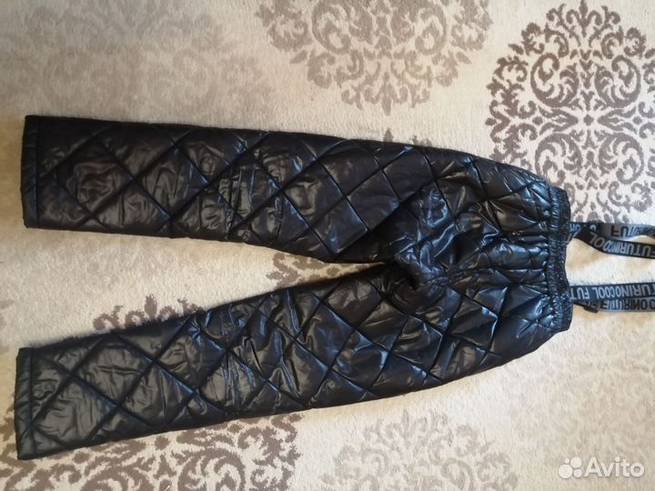 Брюки демисезонные(утепленные) для девочки