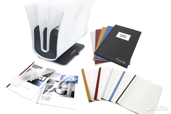 Термопереплетчик unibind 8.2 XXL новый+запас папок