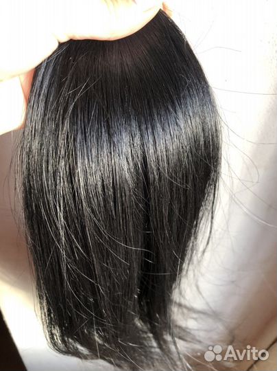 Волосы для наращивания бу 50 -55см 119 прядкй
