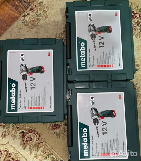 Дрель-шуруповерт Metabo PowerMaxx BS Basic, 12V